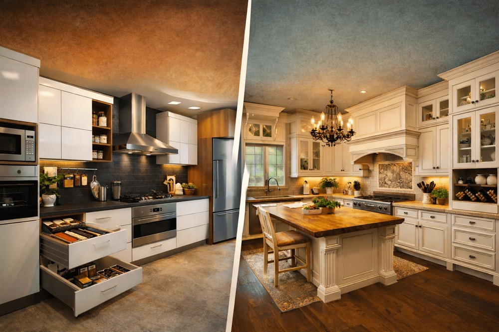 Modular vs Custom Interiors Comparison